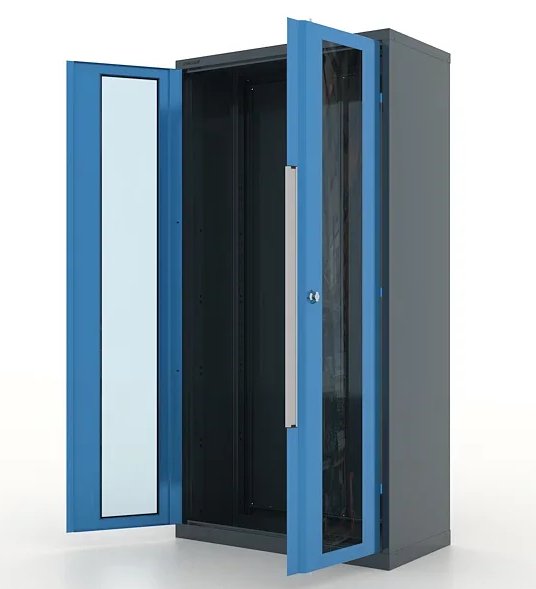 Шкаф инструментальный "Premium" двери со стеклом 1000х500х950h мм. FERRUM 13.9002-7016/5015