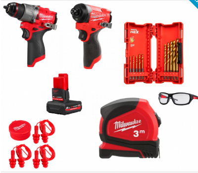 Промо-набор M12 FDD2100P 100-летие Milwaukee		