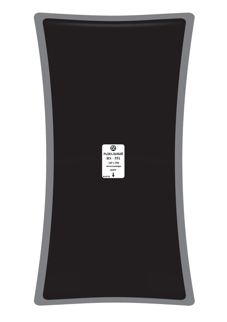 Пластырь RS-551 м/корд 245х590мм