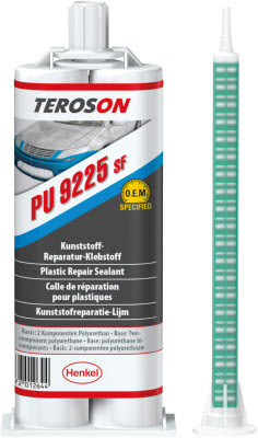 Клей для ремонта пластика 50 мл TEROSON PU 9225 SF DC EGFD  882088