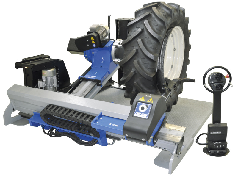 Автоматический шиномонтажный станок для колёс грузовых автомобилей Giuliano S558 