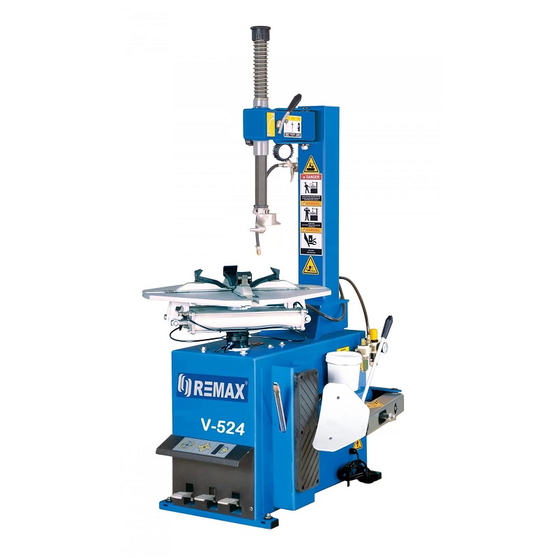 Станок шиномонтажный ROSSVIK V-524, п/автомат, до 24", 220В Цвет синий RAL5005