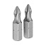 TOLSEN Набор вставок (бит) торцевых 1/4", Phillips, PH2, 25 мм, 2 предмета